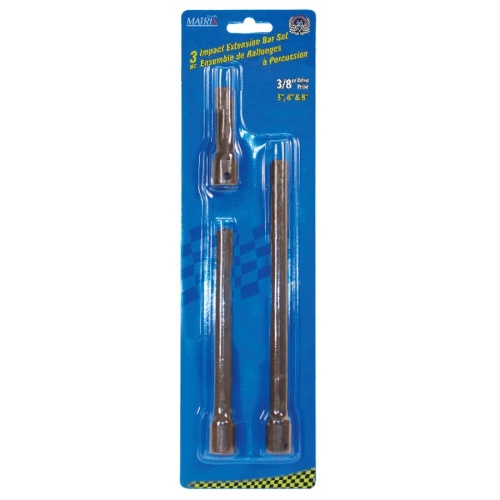 3 Pc 1/2 Impact Ext. Bar Set