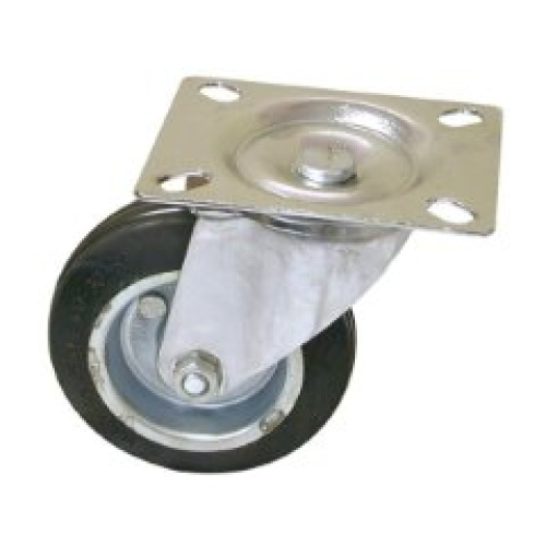 Caster rubber swivel 1.25 inch 15kg capacity
