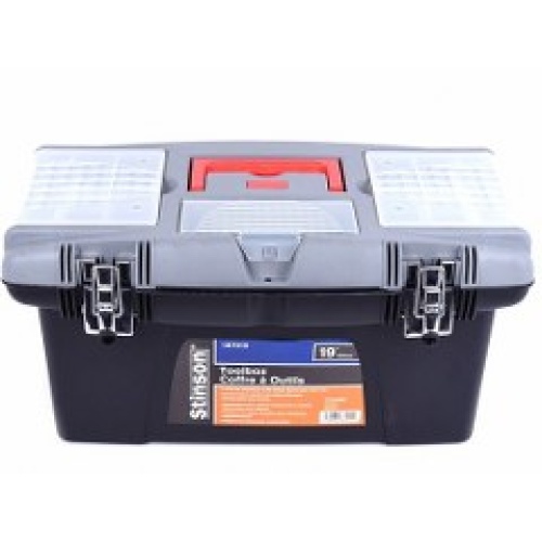 Toolbox with lid 18 inch