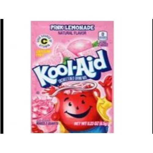 Kool Aid Envelopes Pink Lemonade 4x48/3.9 g