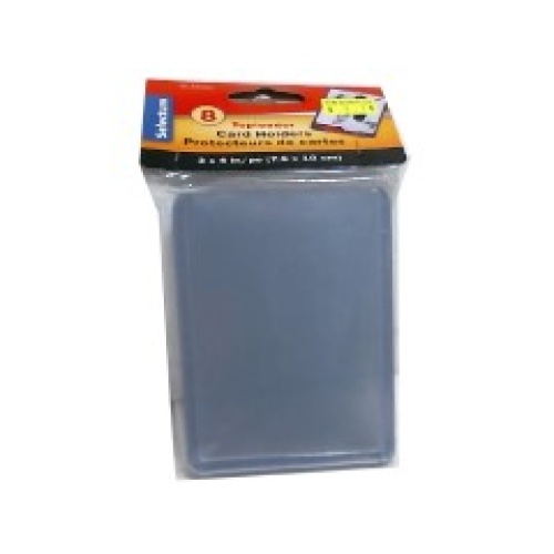 Card Holders 3X4'' 8 Pk.Toploader