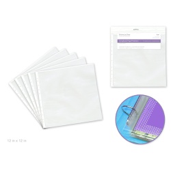 Sheet Protectors: 12x12" Archival x5 Heavyweight 0.06mm"