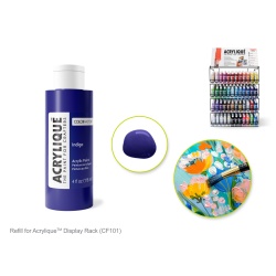 Acrylic Paint 045 INDIGO 4oz Acrylique