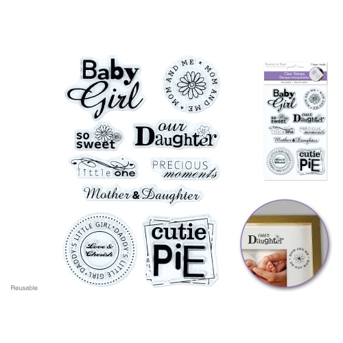 Clear Stamps: 4.3x6.3