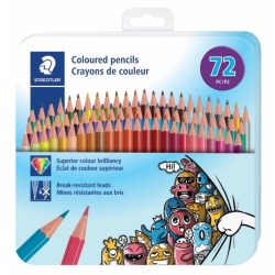 Coloured Pencils 72 Pk In Tin Box Staedtler