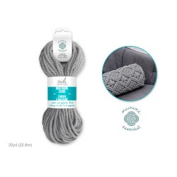 Macrame Cord C-Light Grey 4mm 25yds Needlecrafters
