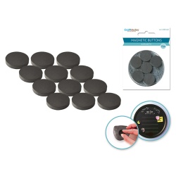 Magnetic Buttons: 18mm 12pcs/pk On Mirror