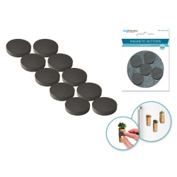 Magnetic Buttons: 20mm 10pcs/pk On Mirror