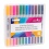 Markers 12-pc Dual-Tip clear PVC box w/insert sticker T4C
