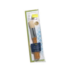 Stencil Brush Wood Handle 3/4 #4"
