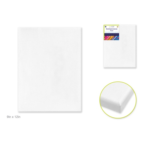 Stretch Artist Canvas 9x 12 Primed Back-Stapled