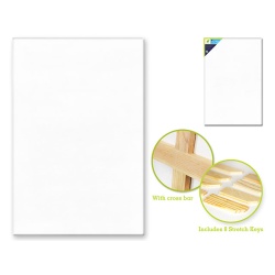 Stretch Artist Canvas: Rect. 24x36" Primed Back-Stapled"