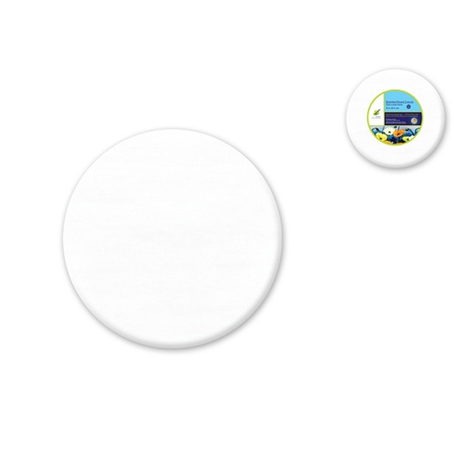 Stretch Artist Canvas: Round 10 Primed Back-Stapled