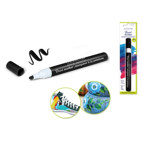 Water Based Paint Marker I) Black