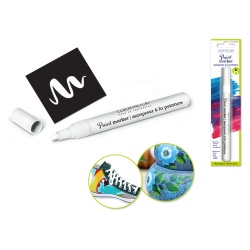 Water Based Paint Marker J) White
