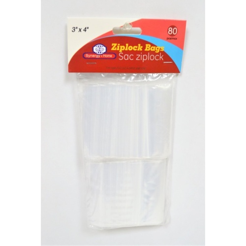 Ziplock Bags 3in X 4 5in 80pcs Per Bag