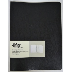 Binder Style Notebook 100pgs 8.8x6.8 Inch Hilroy