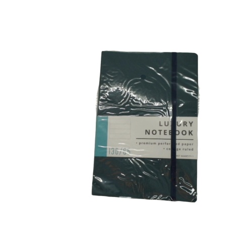 Luxury Notebook Navy 5.5 x 8.25