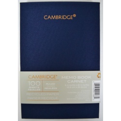Memo Book Cambridge 100shts 5-1/2x8-1/5""