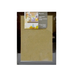 Cork Bulletin Board 17x 23" Espresso Quartet"