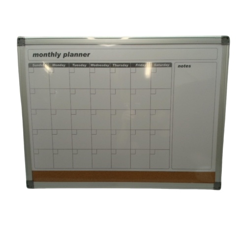 Monthly Planner Dry Erase Combo Board 23.5 x 17.5