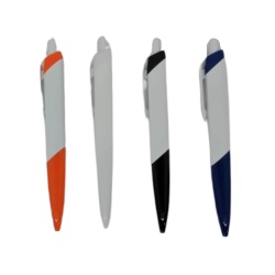 Pen Retractable Blue Ink Ass't Colour Barrel (or 10/$2.49)