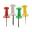Push Pins 75pk. Assorted Colours Bulldog