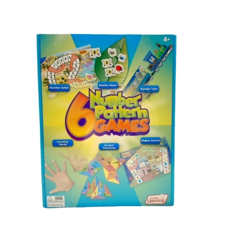 6 Numbeer Patterm Games Junior Learning