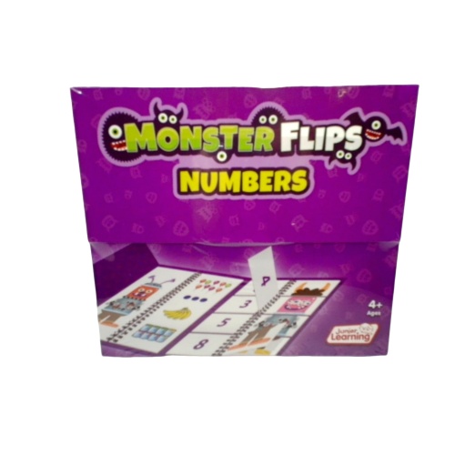 Monster Flips Numbers Flip Book Junior Learning