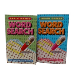 Word Search Book 96pgs. Brain Games