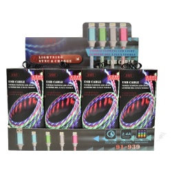 Cable - Usb Lightning™ 3.3ft Flowing Led