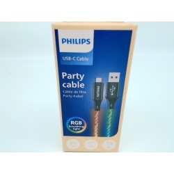 Cable - USB Type C 3ft RGB Philips