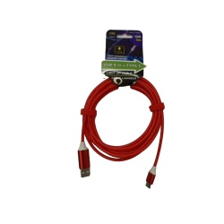 Cable USB Type-C® 10 foot light up fast charging