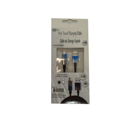 High speed charging cable Type-C® to USB-A 3.2 feet 1M 20W