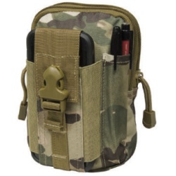 pouch milspex multi uniflage - ideal for smartphone etc. 3.75x5x7 inch 9.5x13x18cm