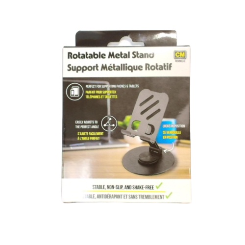 Rotatable Metal Stand For Phones And Tablets