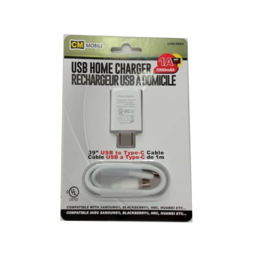 USB Type-C® Charger w/ Cable