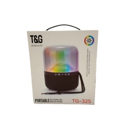Portable Wireless Speaker w/LED Flashing Light T&G