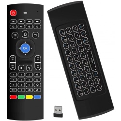 Air Mouse & Keyboard Combo Mini Handheld Wireless 2.4 GHz works on smart TVs