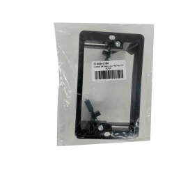 Low Voltage Bracket Single Gang Black