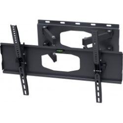 Wall mount bracket 32-85 inch articulating double arm TV mount