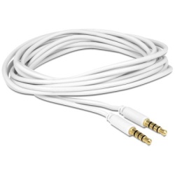 Cable - AUX Male - Male 4 Pole - iPad,Tablets, Car Home Stereos,Headphones