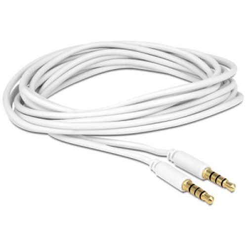 Cable - AUX Male - Male 4 Pole - iPad,Tablets, Car Home Stereos,Headphones