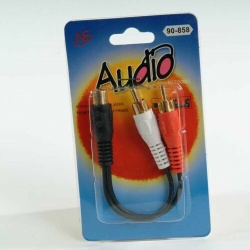 Rca Jack To 2 Rca Jack 6 Inch