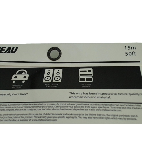 Speaker wire 14 gauge 50 foot