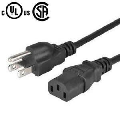 Cable - Power Cable 6 Foot Standard PC/Monitor replacement