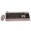 Wireless Keyboard & Mouse Set Rose Colour w/Batteries (display)