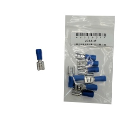 Insulated Female Lug 0.8 X 6.35 bag of 10