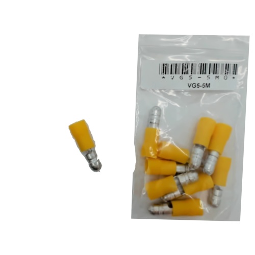 Male Bullet Crimp Terminal 5 / 0.195 bag of 10