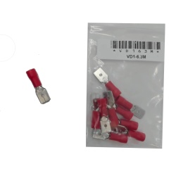Male Disconnect Crimp Terminal 0.8X6.35 bag of 10